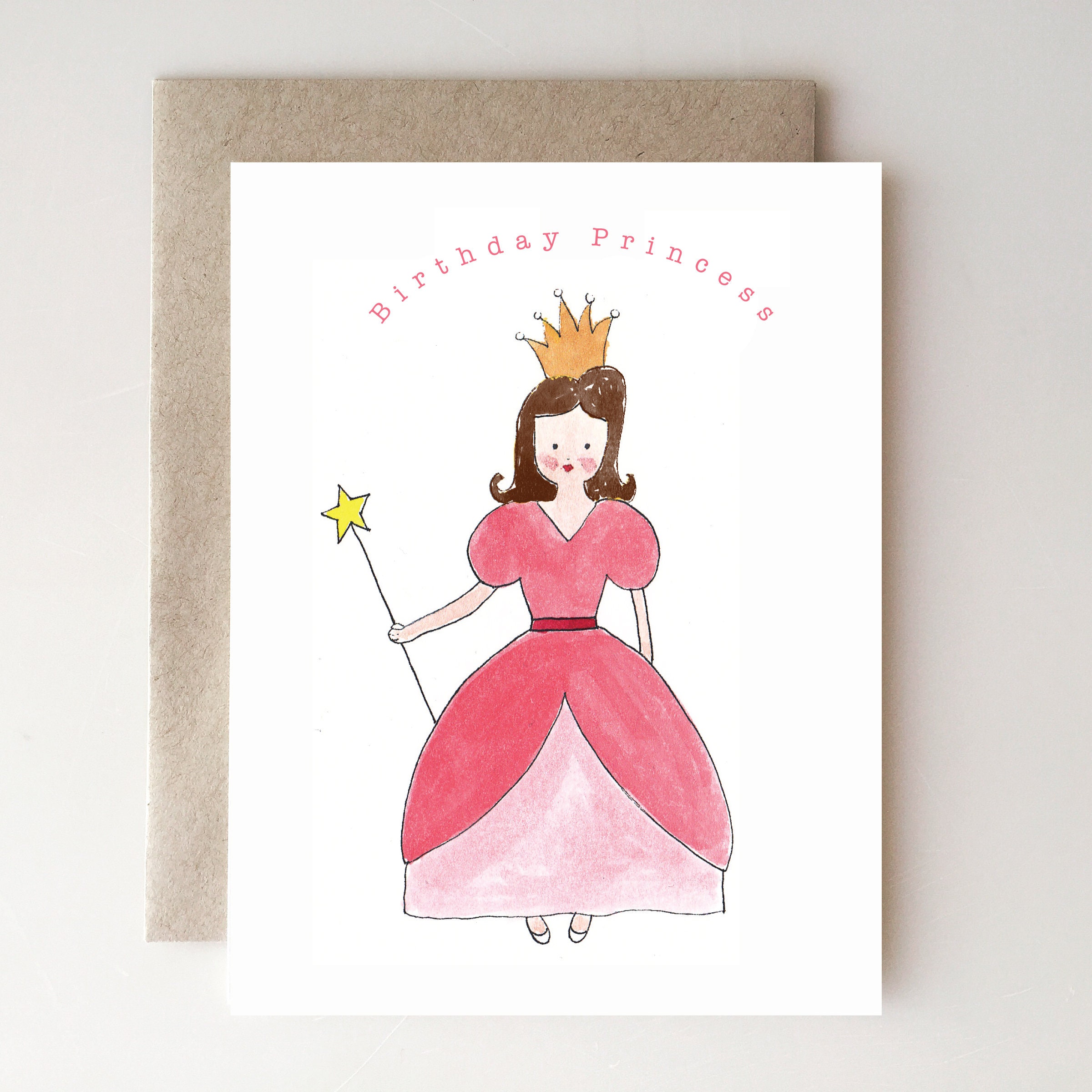 Geburtstag Prinzessin Karte Mädchen Geburtstag Prinzessin | Etsy