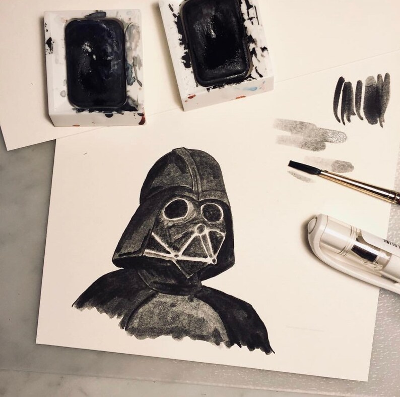 Funny Darth Vader Valentine's Day Card – Star Wars Love image 5
