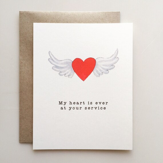 Valentine's Day Card With Heart And Wings Shakespeare Etsy Inspiration Quote On Valentine Day Valentine's Day Card With Heart And Wings Shakespeare Etsy Inspiration Quote On Valentine Day