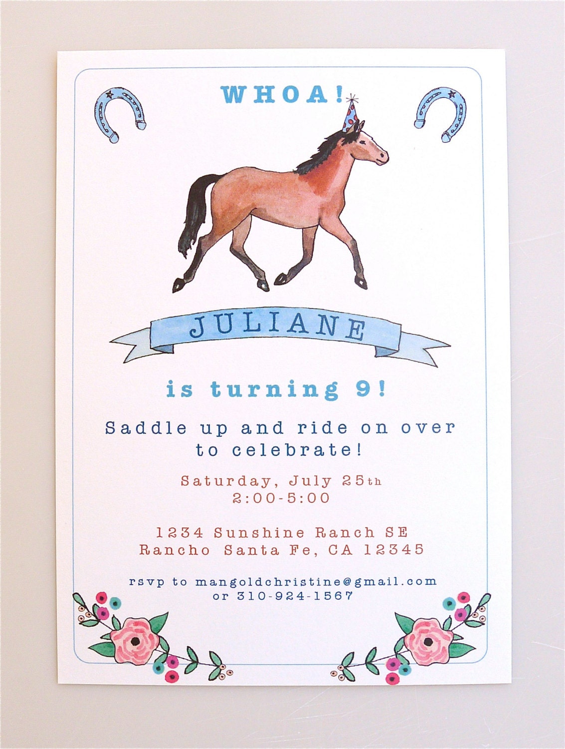 printable-horse-invitation-horse-riding-girls-party-etsy