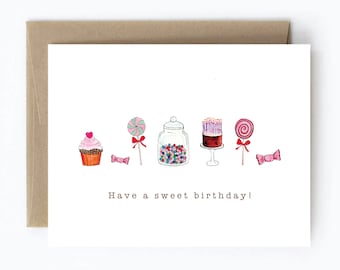 Have a Sweet Birthday card