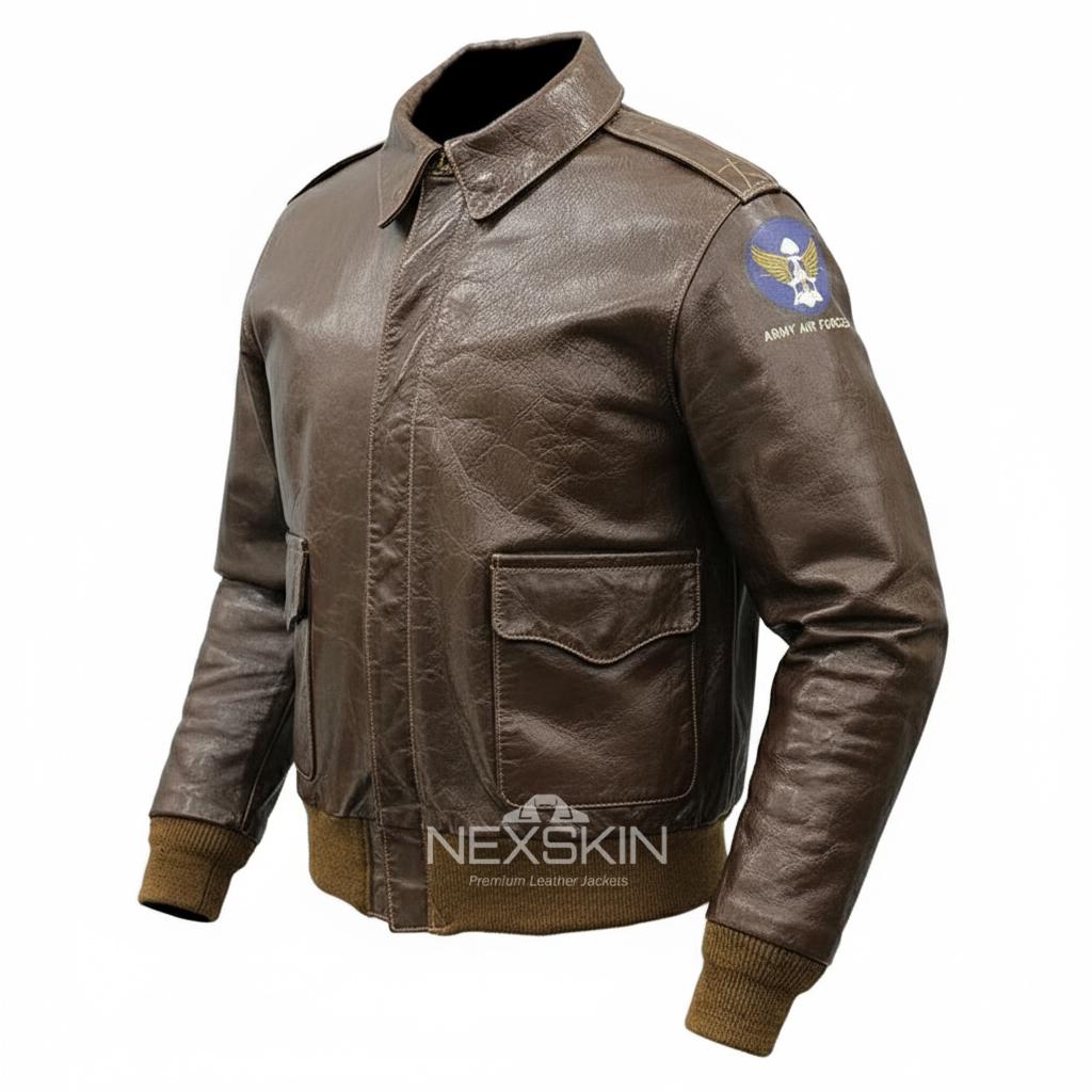 Chris Redfield Made in Heaven Jacket | Resident Evil Brown Leather