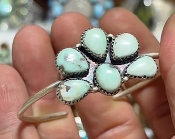 Paloma turquesa de plata de ley – Joyería llamativa de estilo bohemio