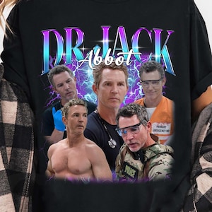 Comfort Colors® Jack Abbott Bootleg Vintage Unisex T-shirt, Dr. Jack Gift For Fan