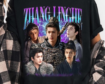 Camiseta falsificada Comfort Colors® Zhang Linghe C-Drama para fãs