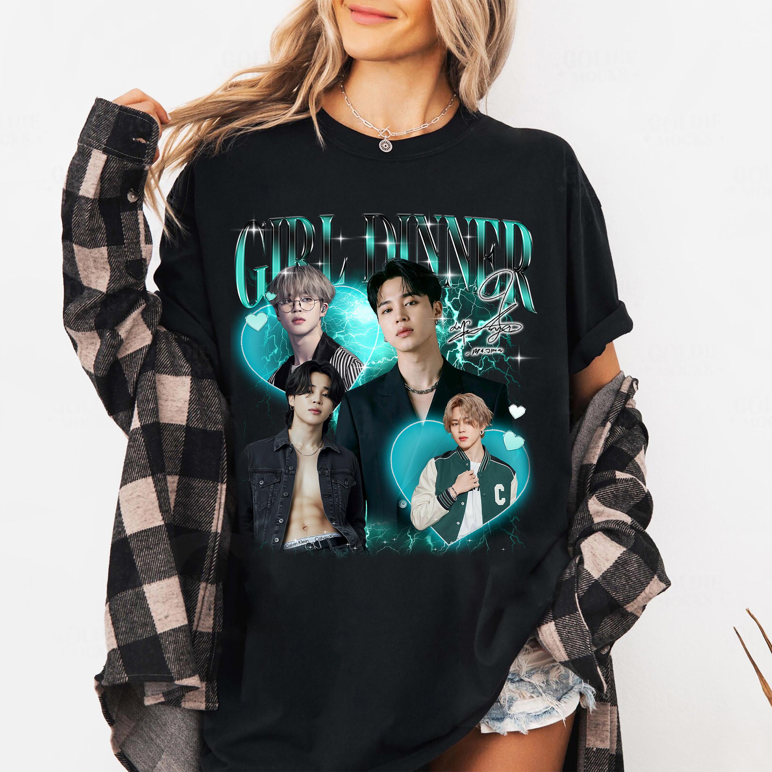 Jimin Park Vintage T-shirt, Girl Dinner Fans Homage Tee - Etsy
