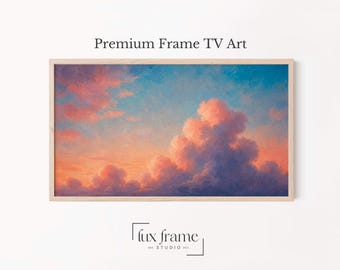 Moody Sunset Clouds Samsung Frame TV Art Dreamy Sky (Digital Download) 1753