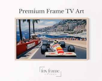 Vintage Formula 1 Car Race Art for Samsung Frame TV (Digital Download) 900
