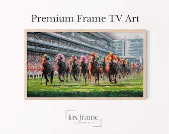 Racehorse Graffiti Style Art, Samsung Frame TV Art (Digital Download) 897