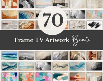 Modern Abstract Art Bundle for Samsung Frame TV | Neutral Textured Wall Art Set | Minimalist Digital TV Art Download | Contemporary Decor 9