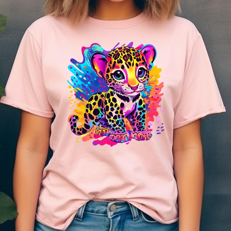 90s Inspired Tiger Shirt, Watercolor Tiger Tshirt, Retro Nostalgic 90s Kids Tee, Trendy Tiger Youth Birthday Gift.