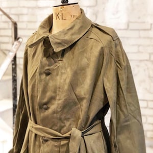 French Motorcycle Army Coat - Etsy French Motorcycle Army Coat - Etsy