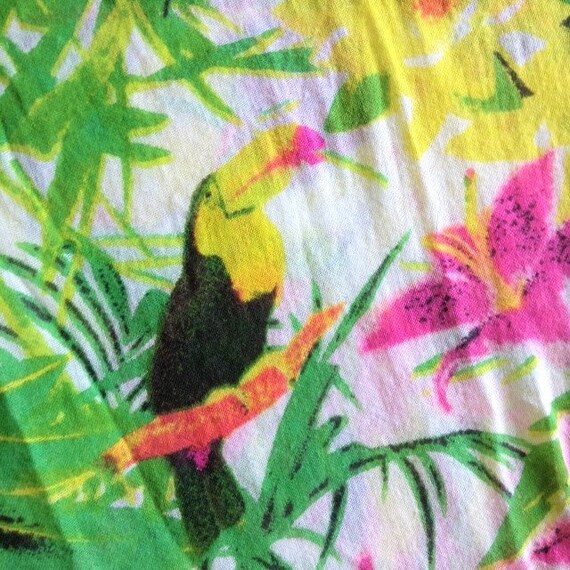 French 1980s Woman Vintage Summer Cotton Over Swi… - image 6