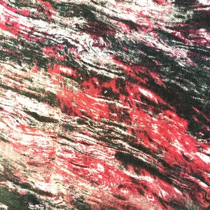 French Designer The Kooples Women Skinny Slim Pants - Black & Red Bold Design with Logo - Rock'n Roll Spirit - Rare Print - Mint -XS/S -W:26 image 5