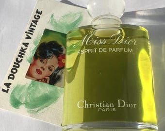 French Vintage Miss Dior Perfume Bottle 50 Ml Made in France in