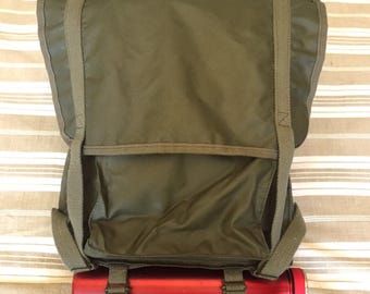 Vintage Military Bag 1950s | French Army TTA Musette | Convertible