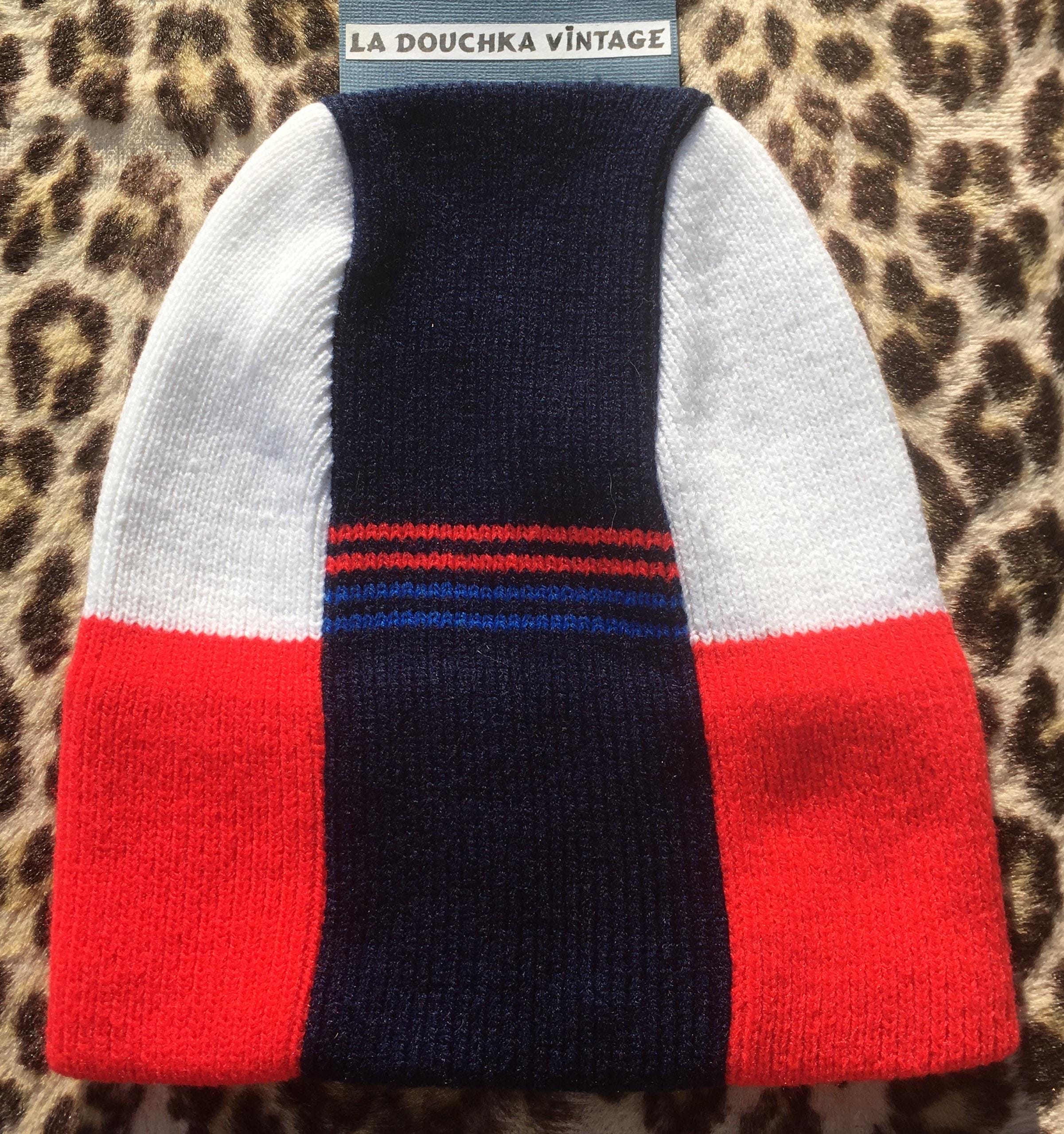 Bonnet De Ski Vintage Années 80 Multicolore - Look Rétro Et Chaleureux Pour L'hiver