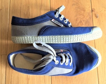 Bata blue canvas shoes hot sale