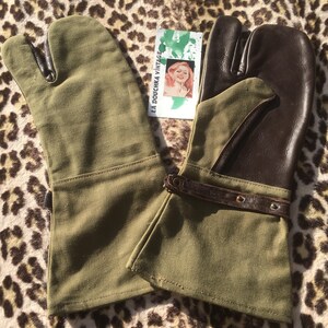 Alte Militär Leder Tasche 1946 Mit Inhalt | Kaufen Auf