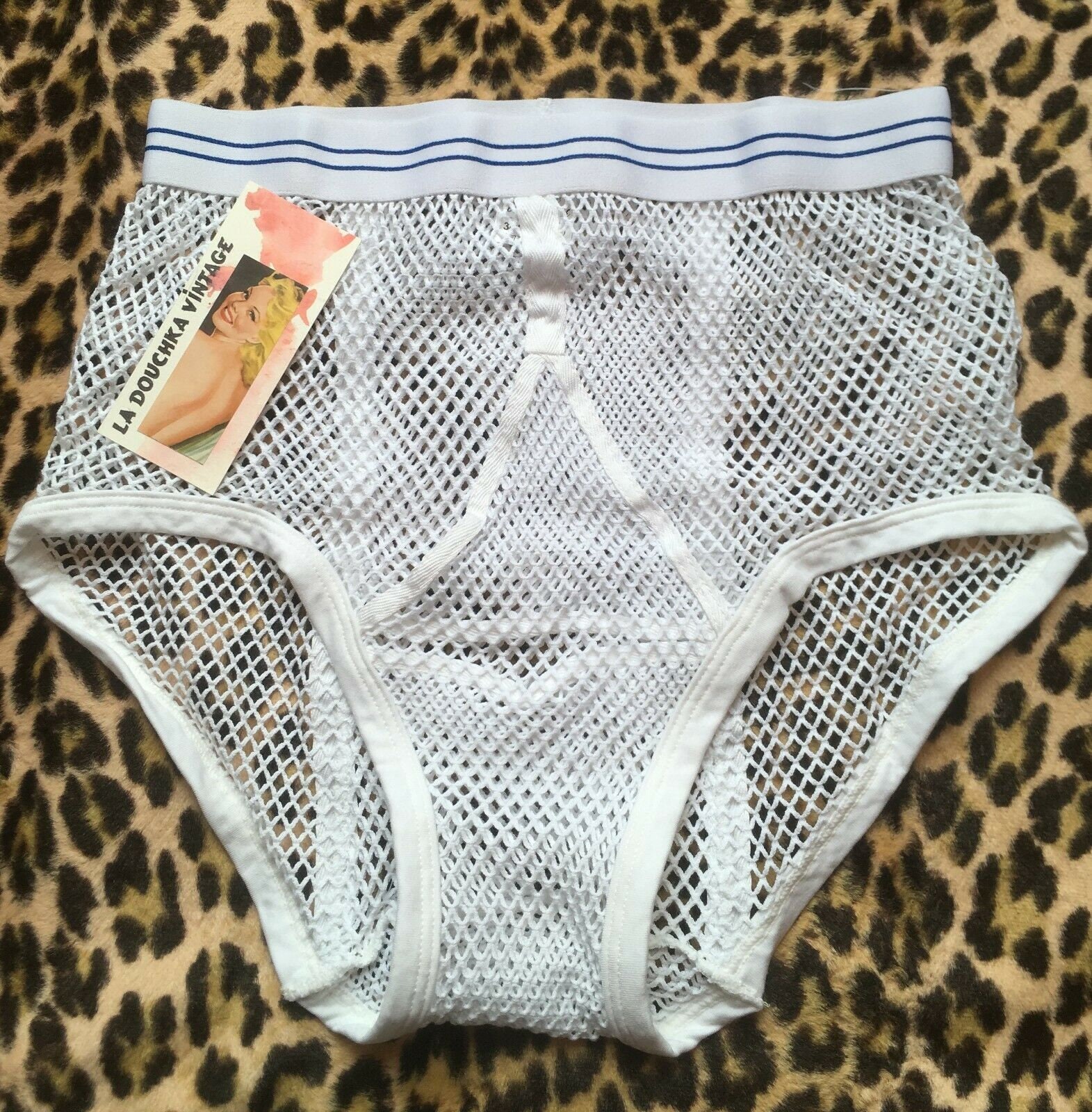 Vintage 1970s Men Sexy Y-FRONT BRIEF Underwear High Quality White