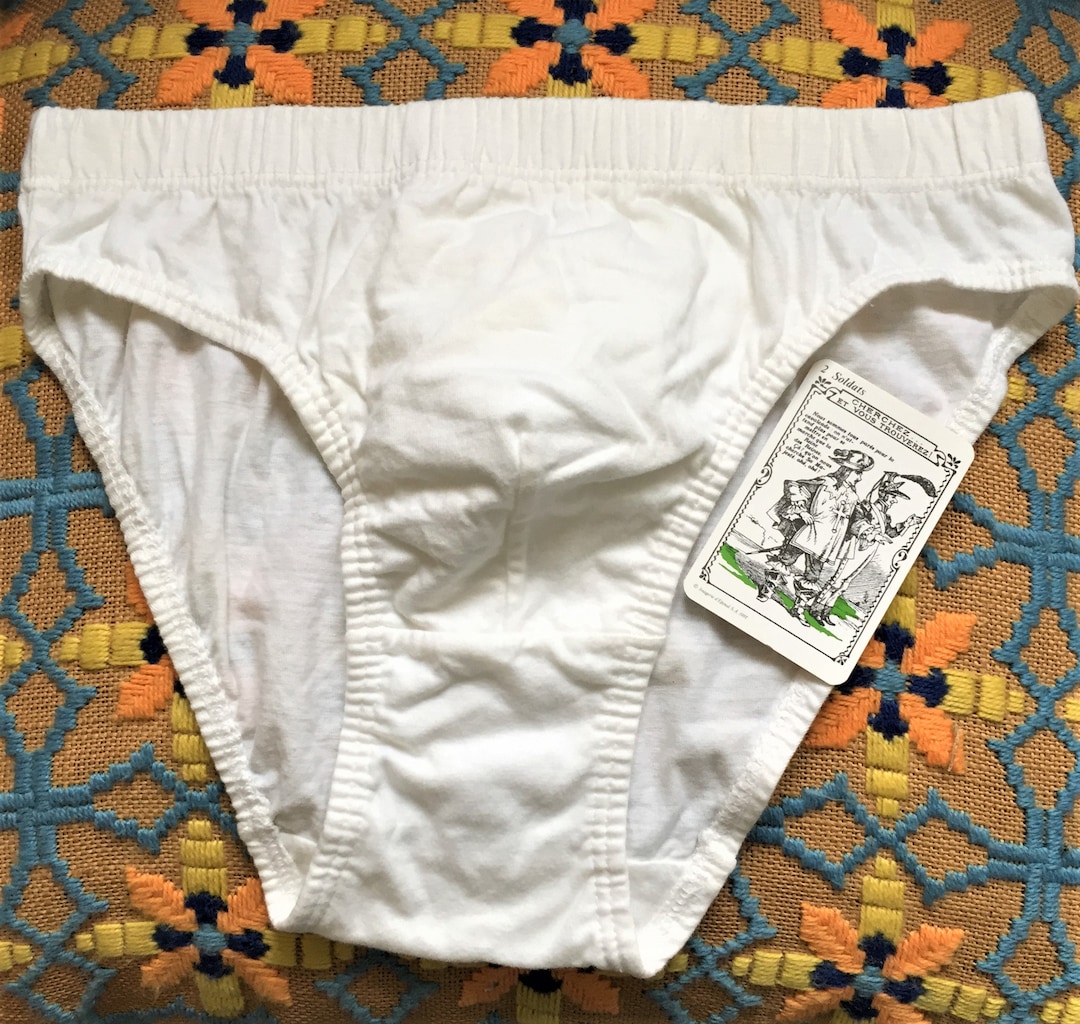 French 1970s Men Vintage Underwear Sexy Brief Ultra Comfort Etsy