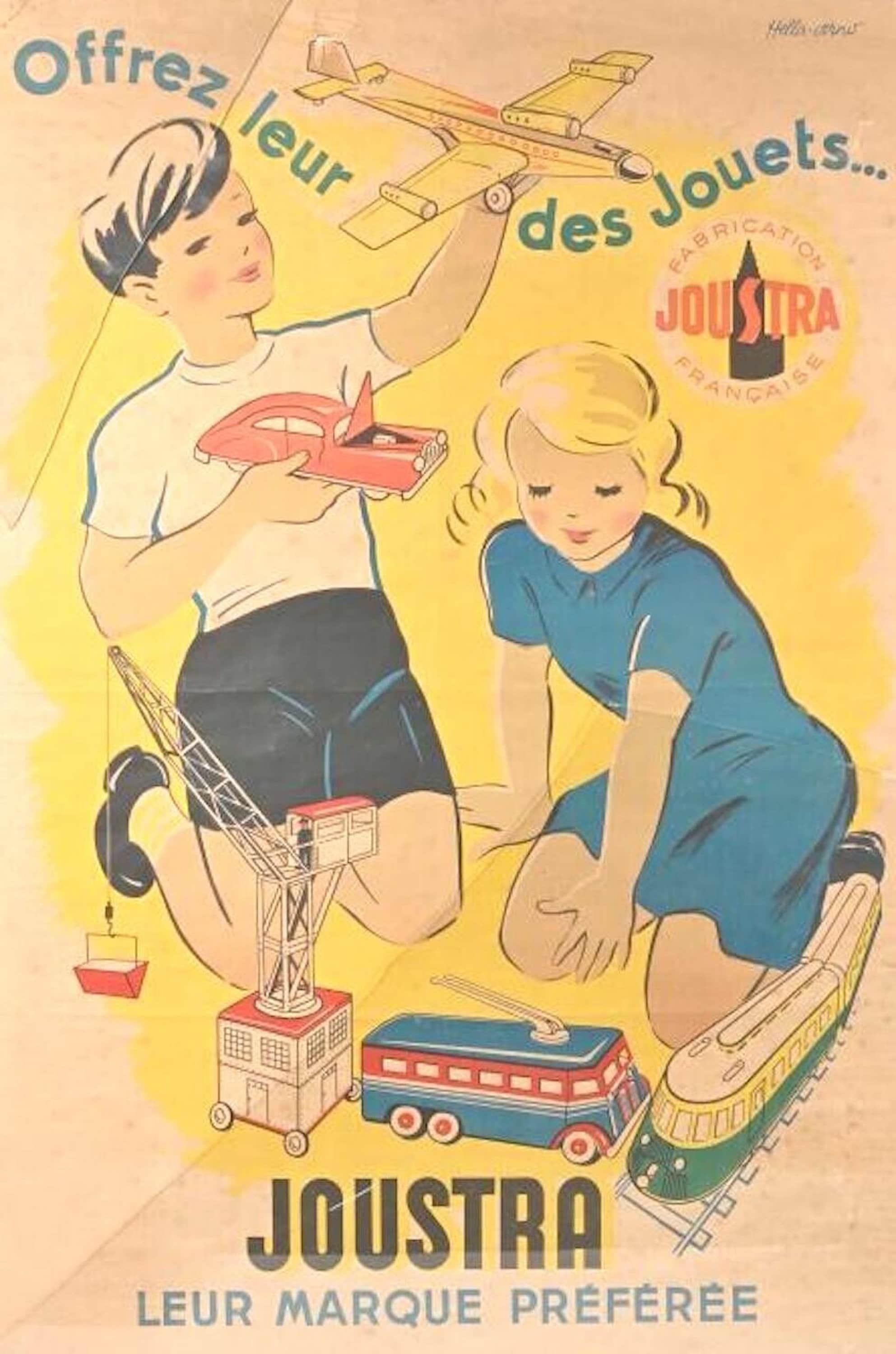 Garage Jouet Russe CCCP 1970 – Tôle Lithographiée – Pas Depreux – Boîte D'origine