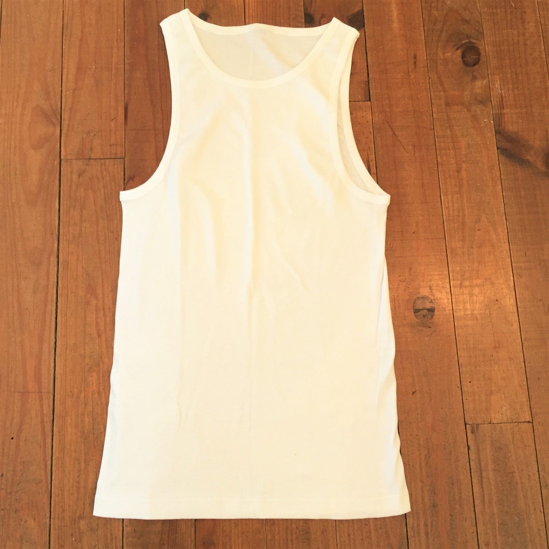 French 1970s Vintage Men Underwear Undershirt High Quality - Etsy