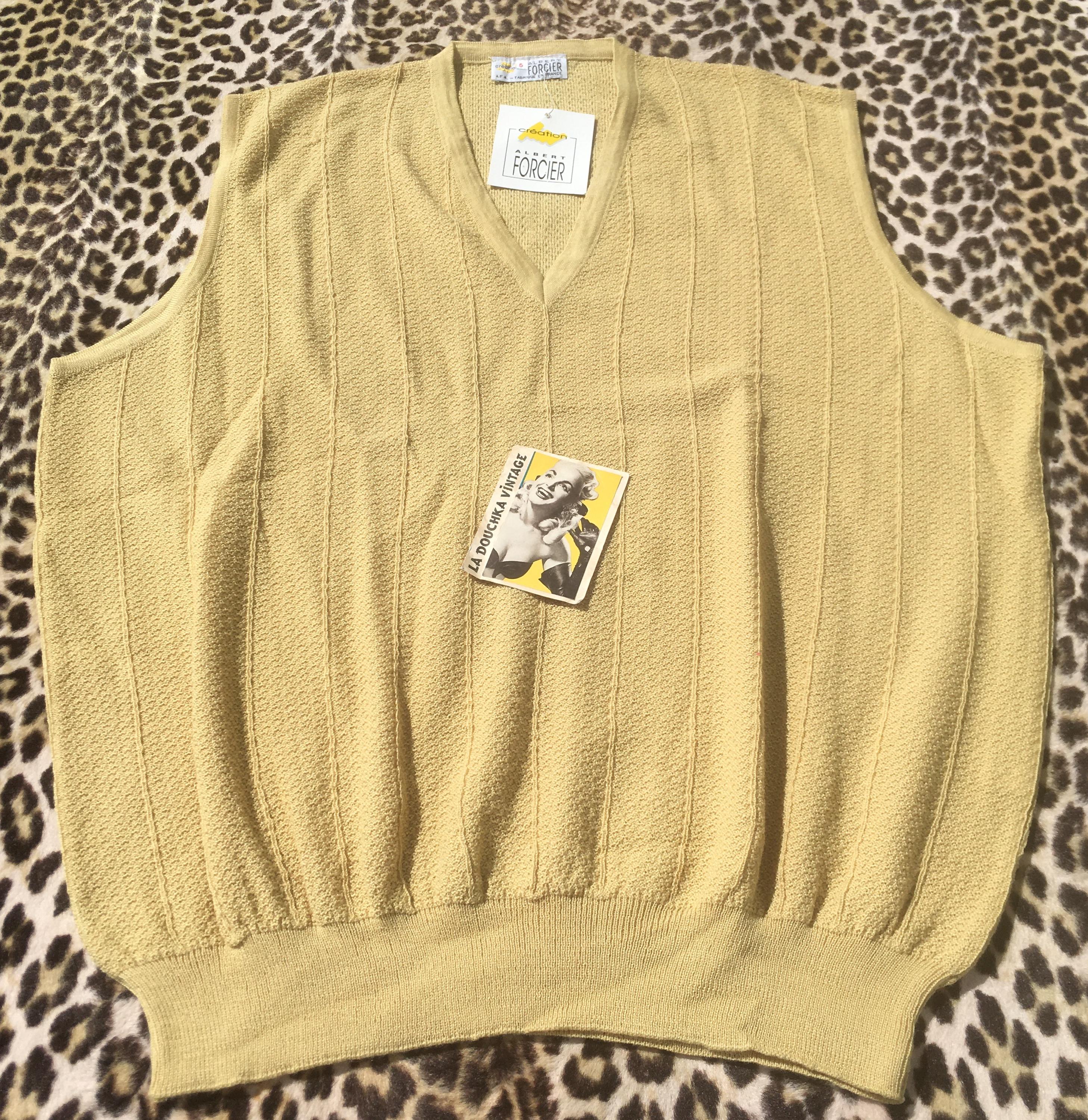 Yellow Golf Sweater
