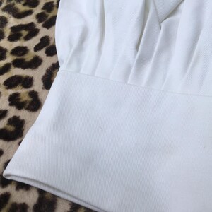 French 1980s Tall TOQUE CHEF HAT ~ White Cotton - Pleated ~ Iconic ...
