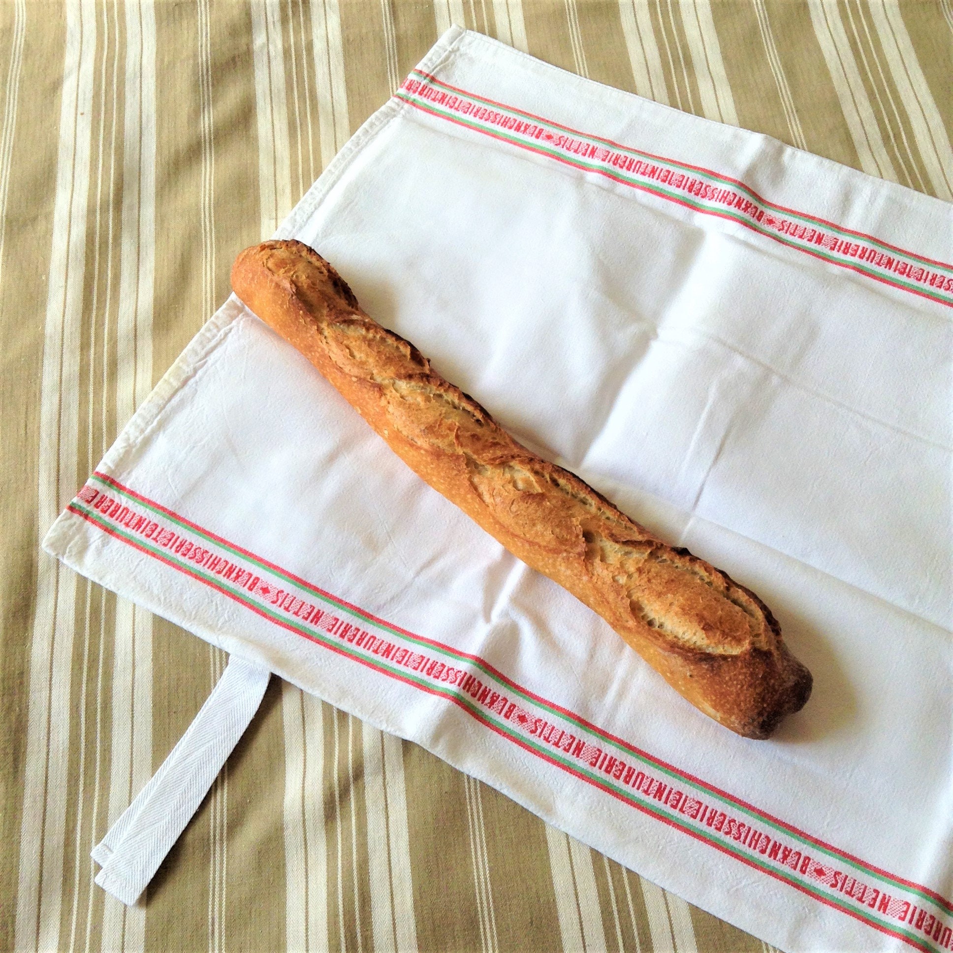 French Reusable Bread Bag High Quality White Cotton Large Etsy UK