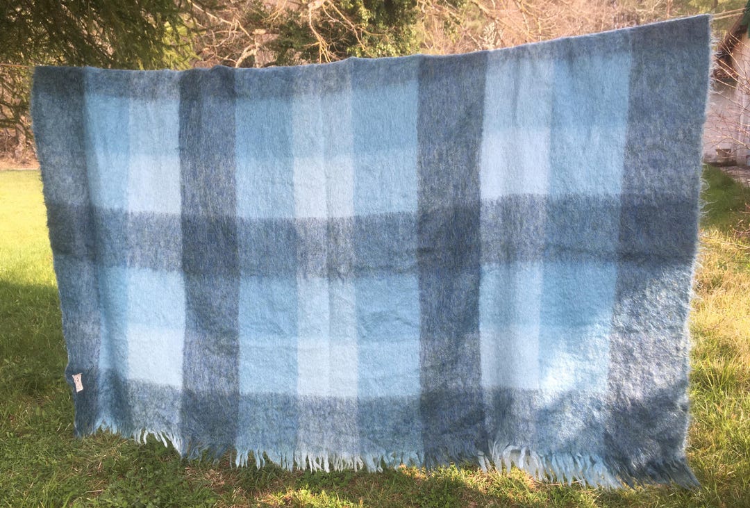 GLEN CREE モヘヤブランケット(L) GLEN CREE モヘヤブランケット(L) Glen Cree 100% Mohair