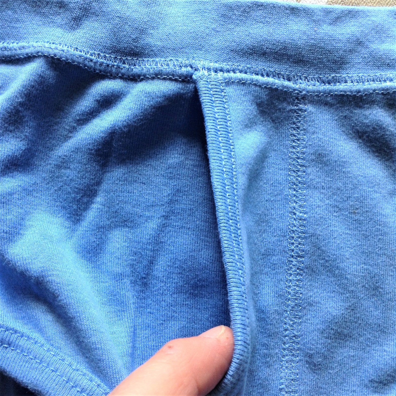 French Men Vintage Underwear Brief Light Blue Cotton High - Etsy