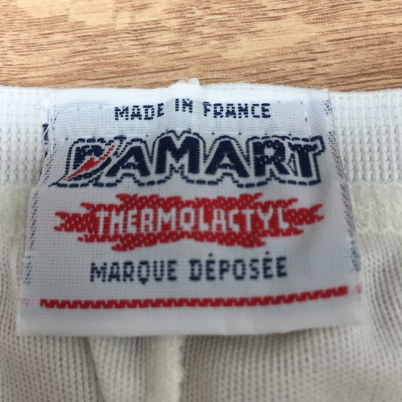 French Damart 1970s Vintage Men Long Johns Underw… - image 3