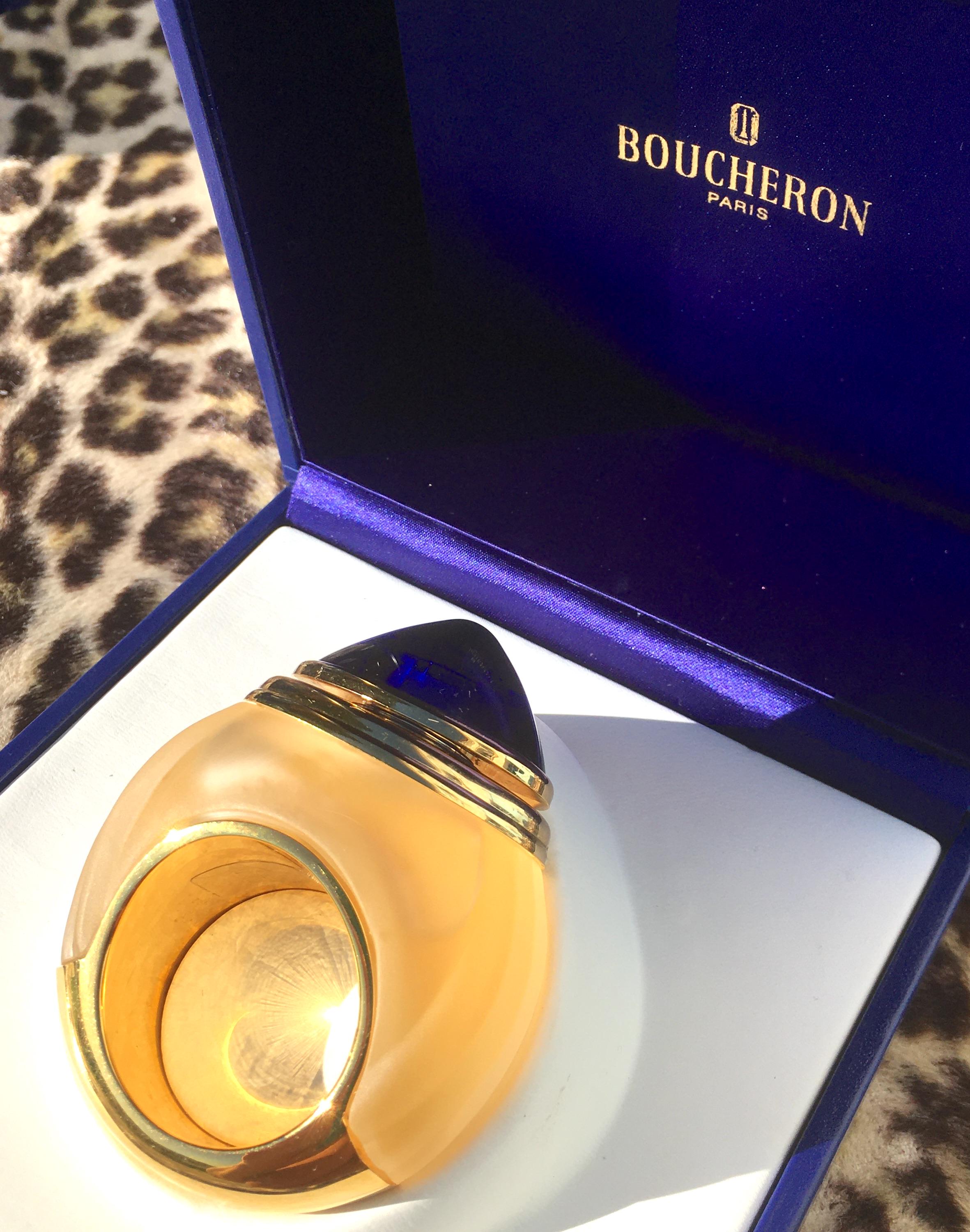 Boucheron 香水 ユニークデザイン BOUCHERON 1980s Perfume FACTICE BOTTLE ~ Dummy / Store Display