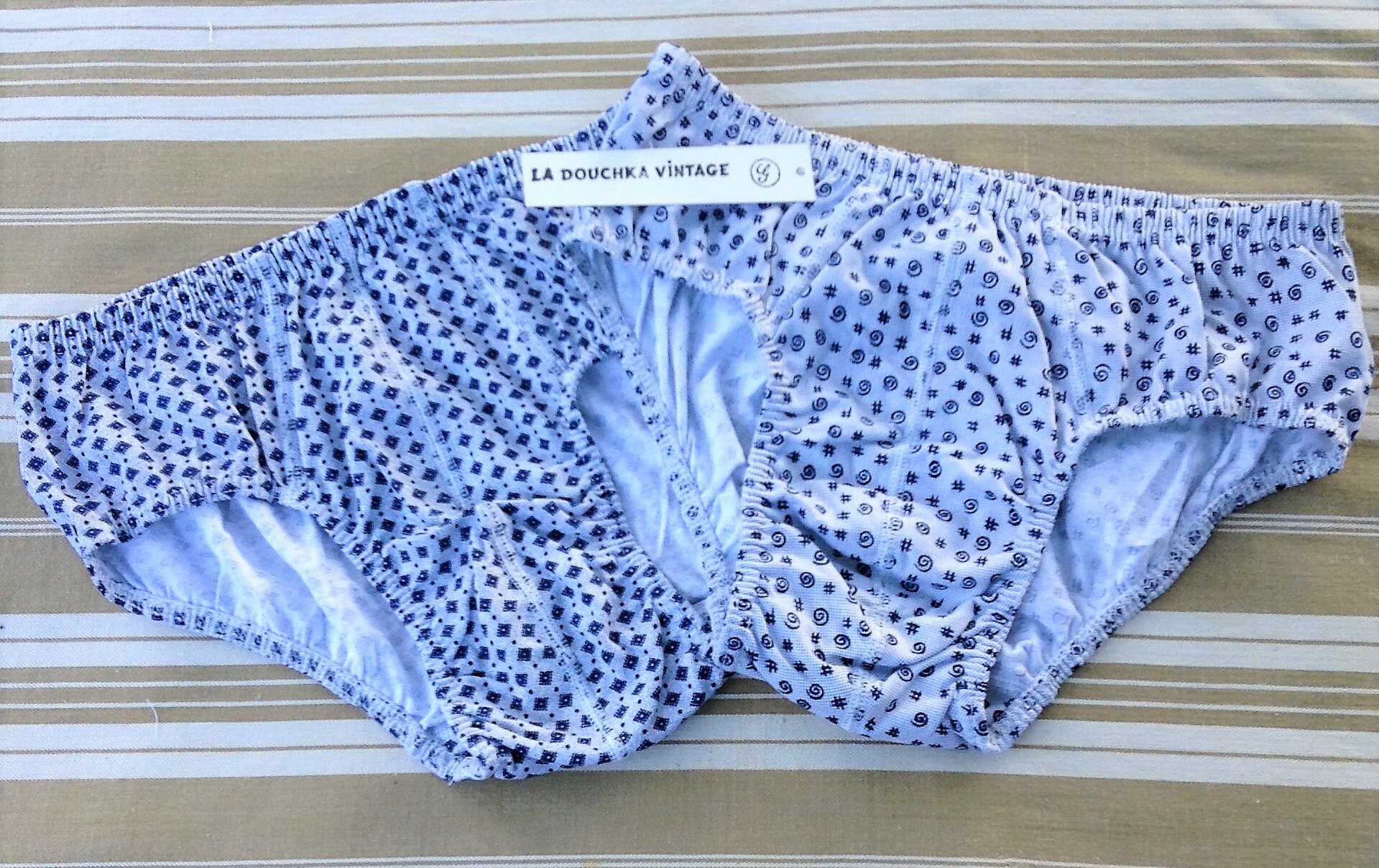 French 1970s Men Vintage Underwear Briefs Lot of 2 Ultra Etsy