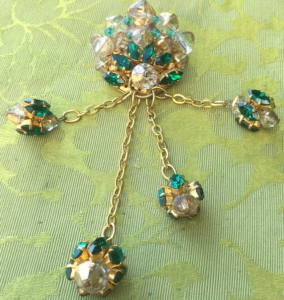 フランス製 1920年代 ブローチ&ダングルチャーム ~ チェコ フランス製 1920年代 ブローチ&ダングルチャーム ~ チェコ
