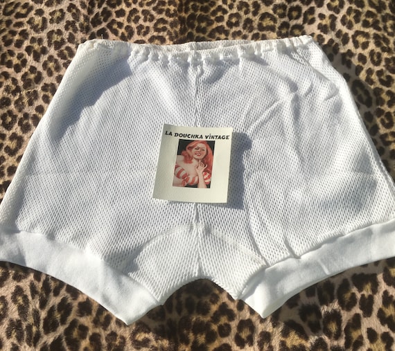Vintage cotton panties boyshorts - Gem