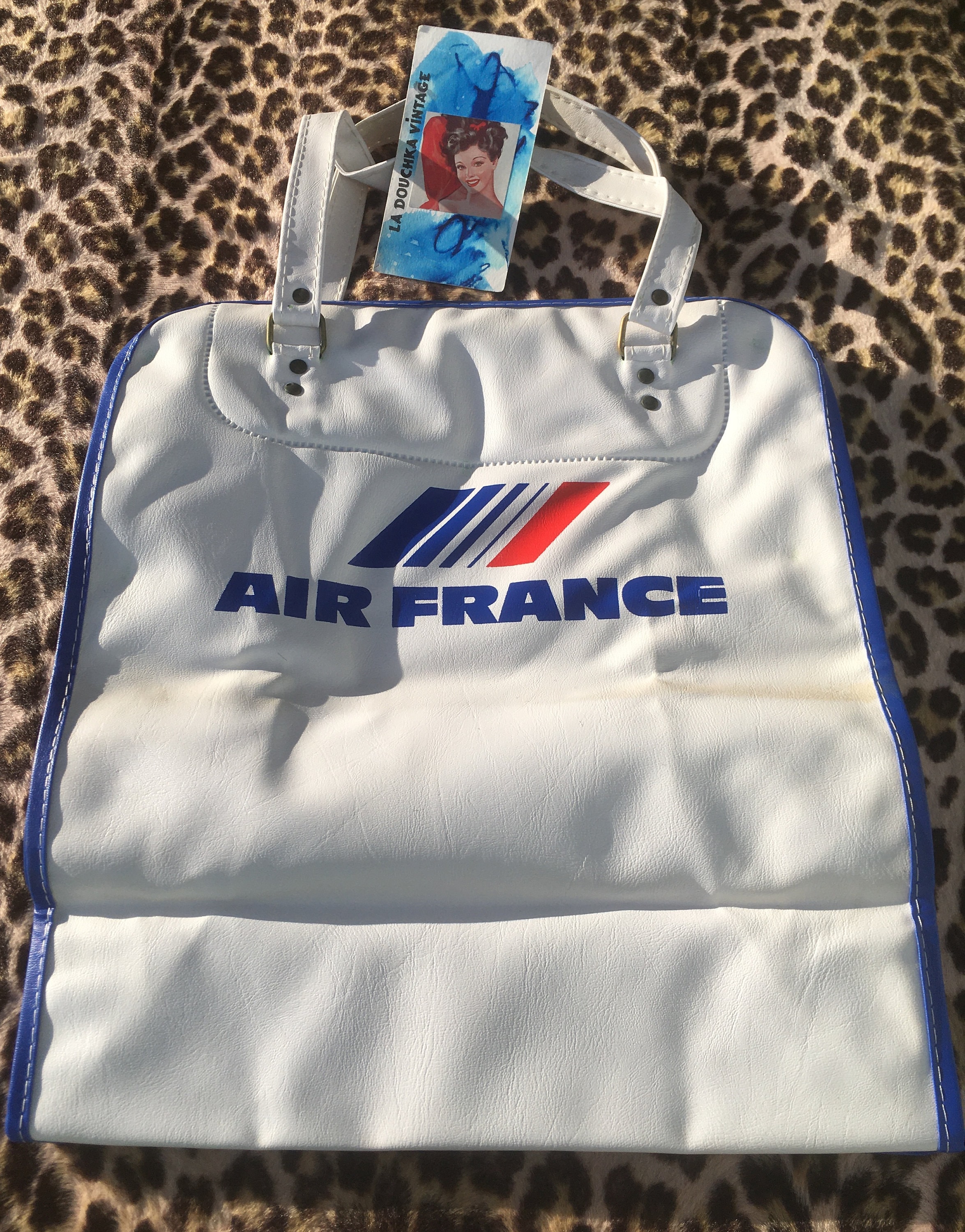 French AIR FRANCE 1960s Airlines Carry-on / Travel / Flight