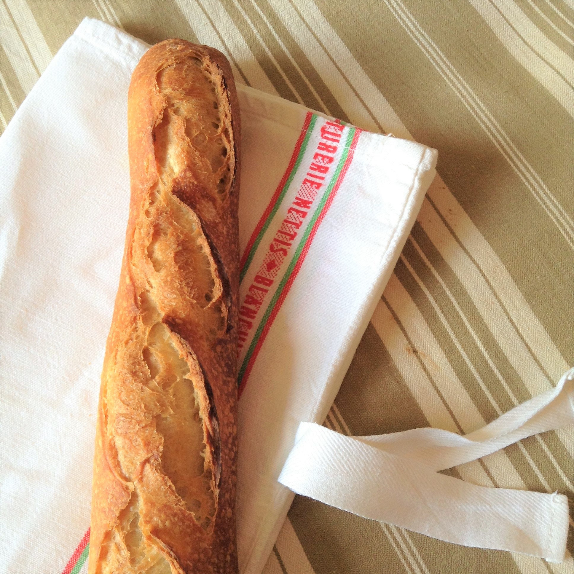 French Reusable Bread Bag High Quality White Cotton Large Etsy UK