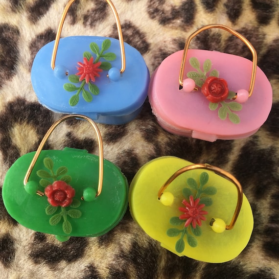 French 1950s Women Accordion RAIN / HAT Lot … Gem