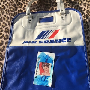 ヴィンテージ】AIR FRANCE 60's エアラインバッグ Air France Bag