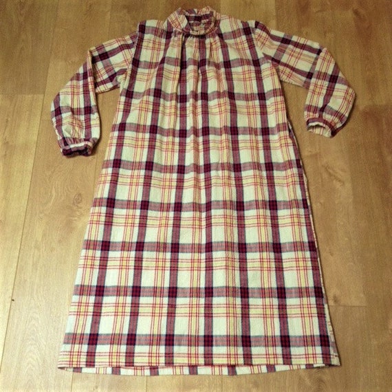French Women Peasant Pleated Long Apron Dress - Th