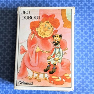 Albert Dubout, célèbre caricaturiste français des années 80, jeu de cartes de 54 cartes, objet de collection, daté 1987, neuf sous scellé