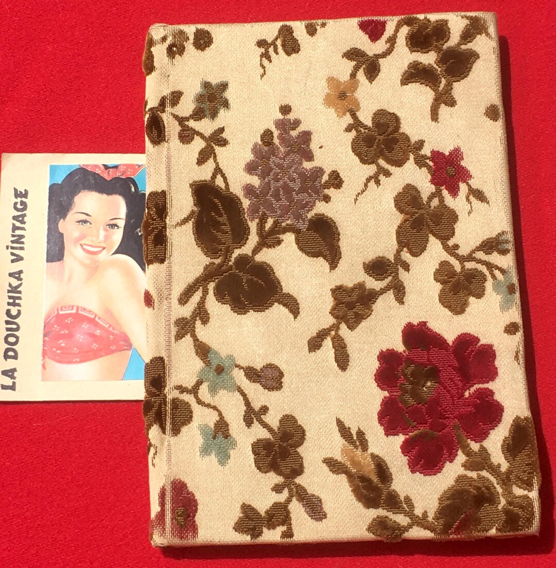 French Edwardian 1900s BOOK / NOTEBOOK COVER / Stationery ~ Luxurious ...