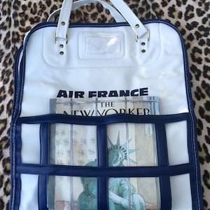 Air France Bag 1960s - Etsy