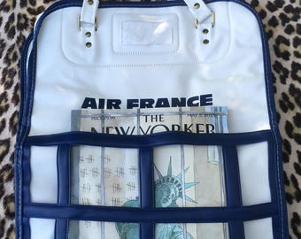 French AIR FRANCE 1960s Airlines Carry-on / Travel / Flight
