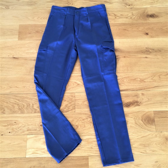 French Le Cedre Vtg Men Chore Factory Union Workwear Work Pants