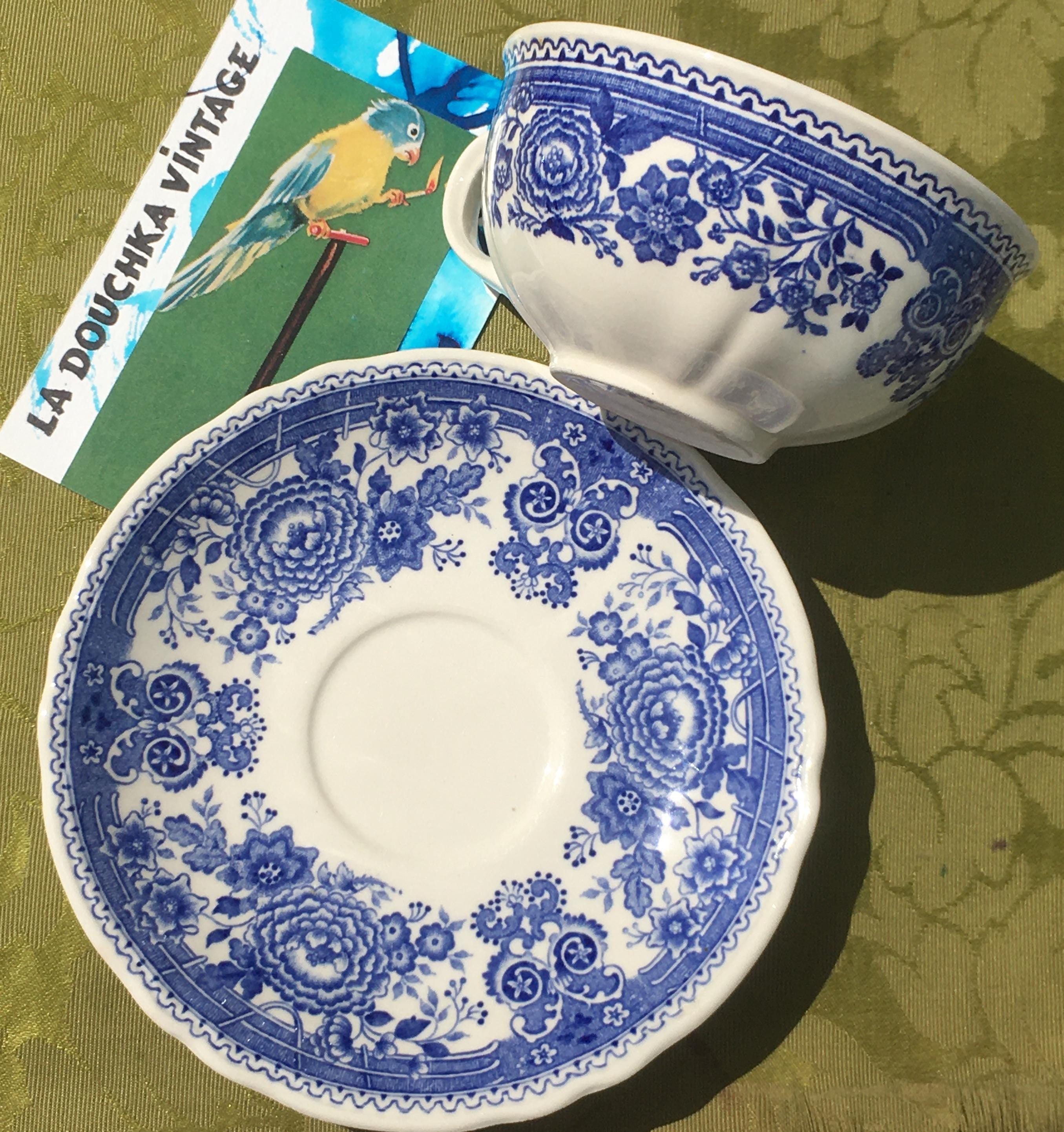 Villeroy and Boch Burgenland Blue - Etsy