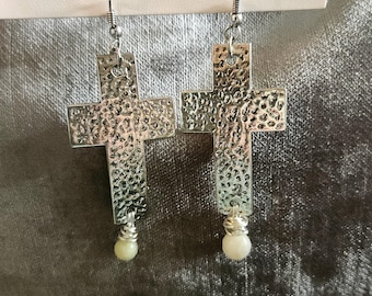 Sacred Hammered Metal Cross Collection