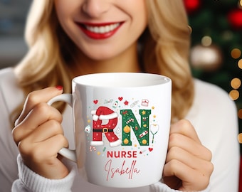 Personalized Nurse Mug, RN Graduation Gift, Registered Nurse Graduation Gift, RN Mug with Name, Future Nurse Gifts, Nurse Graduation Mug